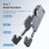 Hagibis Cell Phone Stand for Desk, 4 in 1 Foldable Aluminum Portable Travel Phone Holder with Bottle Opener, Box Opener, Ruler for iPhone 15 14 13...