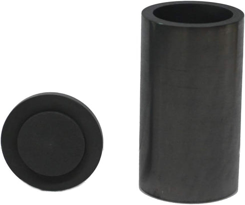 OTOOLWORLD Smelting Lab Graphite Crucible with Cover Lab Supply 45MM X 80MM...