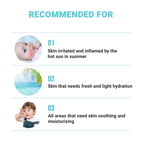 ATOPALM Soothing Gel Lotion 4 Fl Oz, Cooling and Calming Moisturizer for Sensitive, Eczema Prone, Heat Rash Skin, Redness Relief, Lightweight Mild...