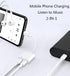 USB C Adapter for Headphones 2-in-1, USB C to Dual USB C Headphone and Charger Adapter Splitter, for MacBook Pro, Compatible with Pad Pro/Air, iPh...