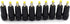 10Pcs Yellow Tip 4.0x1.7 mm Male Plug to 5.5x2.5mm Female Jack DC Power Connector Black...