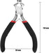 End Cutting Pliers for Jewelry Making, Nail Puller Tool for Carpenter, End Nippers for Zipper Install Stops, Wire Cutting...