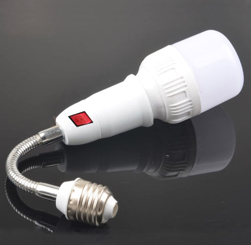 360 Degrees Adjustable E26/E27 Splitter Socket Adapter 2 pack. E26/E27 Standard LED Bulbs 360 Degrees Adjustable 180 Degree Bendable Max Watt 120W...