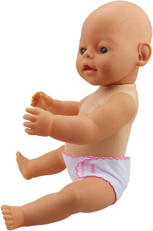 Toyvian 6pcs Doll Diapers baby doll diaper bag baby doll accessories doll underwear Reusable DIY Diaper...
