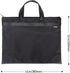 M&G Zipper Pouch with Handle 12x15 in Large Pocket File Bag, A4 Foldable Document Storage Bag for Office Carrying Paper Files Books Filing Folder ...