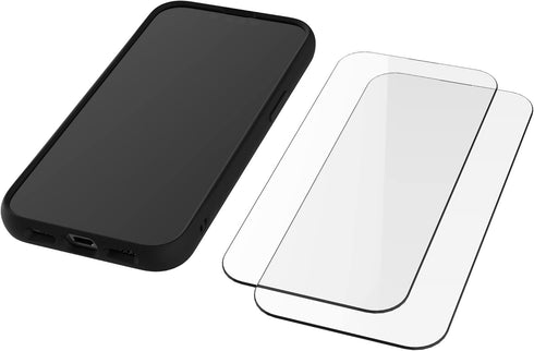 Mous - Resistant Tempered Glass Screen Protector for iPhone 14 Pro Max - Pack of 2...