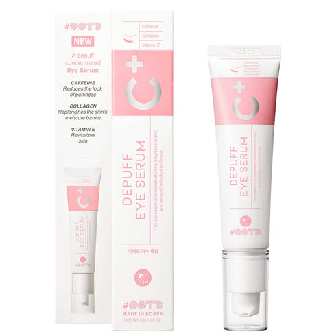 Caffeine Eye Cream Serum For Dark Circles and Puffiness, Eye Bag Treatment for Men & Women, Caffeine, Collagen, Vitamin E, Korean EVE Vegan Facial...