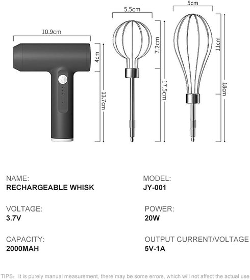 Ultra Power Electric 3-Speed Kitchen Hand Mixer with 2 Extra Wide Stainless Steel Smooth Creamy Whipped Mixtures Plus Convenient, Beater Storage, ...