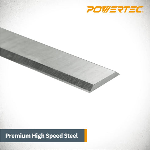 POWERTEC 12 Inch Planer Blades for Craftsman 21722, 21780, Harbor Freight Central Machinery Surface Planer 95082 Planer, Replacement for Craftsman...