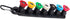 Maxmoral Pressure Washer Nozzle Holder Can Hold 7 Nozzle Tips with 1/4 Inch Quick Connect Plug, Black...