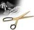 Gold and Black Lightweight Scissors, Golden Scissors, Beautiful for Office Home...
