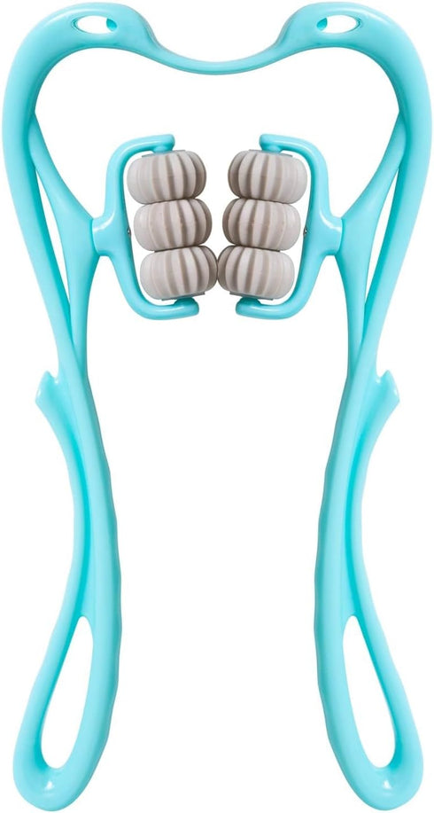 HaSeftni Trigger Point Roller Massager Tool with 6 Balls for Pain Relief deep Tissue Handheld Suitable for Legs Waist Neck and Shoulder Massage Re...