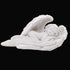Sleeping Baby Angel Statue Cherub in Wings Feathers Statue Figurine Indoor Outdoor Guardian Home Garden Angel Sculpture Statuette Shelf Sitter Ang...