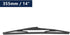 X AUTOHAUX Car Rear Windshield Wiper Blade Arm Set for Chrysler Pacifica 2016-2020 14 Inch...