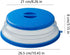 Collapsible Microwave Splatter Cover For Food With Silicone Mats, 10.5 Inch, Dishwasher-safe, Microwave Plate Cover With Steam Vent?BPA-Free Silic...