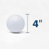 Evershine 12 Pack 4 Inch Craft Foam Ball - White Smooth Craft Foam Polystyrene Balls for DIY Craft and Art School Project...