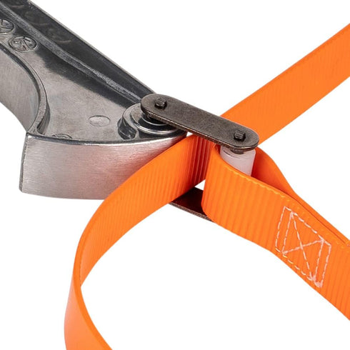 Klein Tools S12HB Strap Wrench, Adjustable Grip-It Strap Wrench Adjusts 1-1/2 to 5-Inch, 12-Inch Handle...