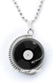 Retro Music Necklace DJ Vinyl Necklace Vinyl Record Necklace Pendant Jewelry Gift,TAP086...