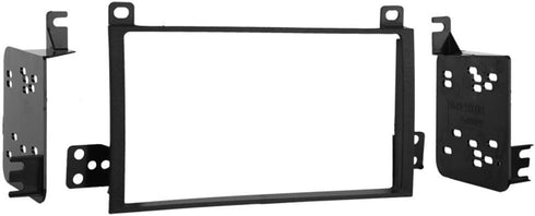 Metra 95-5810 Double DIN Installation Dash Kit for 2003-2007 Lincoln Town Cars (Black)...