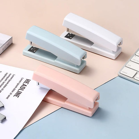 Pink Stapler, Desktop Staplers with 1000 Staples,Office Stapler,25 Sheet Capacity (Pink)...