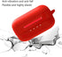 Case Compatible with TOZO NC9,Anti-Lost & Shockproof Portable Silicone Protective Case Cover (Red)...