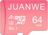 JUANWE 64GB Micro SD Card microSDXC 64GB Memory Card, Nintendo-Switch Compatible Memory Card, UHS-I C10 U3 V30 4K UHD Video A1 TF Card with Adapte...