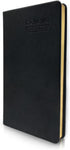 Leather Journal Notebook Blank Premium Papers Hardcover Notebook with Black Soft Faux Leather Cover,160 Pages 80 Sheets 5x8.25 inches Sketchbook f...