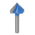 Router Bits 7/8" Dia 1/4" Shank 90 Degree V Type End Mill Carbide for Woodworking Carpentry Engraving Edge Trimmer Cutter Tools...