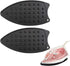 2 Pcs Silicone Iron Rest Pad, Silicone Iron Rest Pads, Silicone Iron Rest Pads Multipurpose Iron Hot Resistant Mat for Flat Irons, Ironing Board-B...