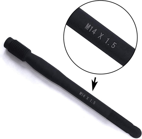 M14x1.5 Wheel Alignment Pin, Wheel Hanger Rim Stud Bolt Nut, Tool for Changing Tires on Cars with Lug Bolts,Guide Studs, Rim Stud Pilot Pin, Tire ...