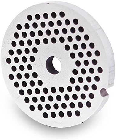 TSM #10/12 Stainless Steel Meat Grinder Plate (3/16")...