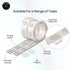 1000pcs Clear Strong Glue Double Sided Dots Transparent Heavy Duty | Sticky Dot Balloon Adhesive Glue Removable Point Tape 10 Rolls Scrapbook The ...