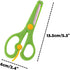Children Scissors,Kids’ Artwork Blunt Tip Anti-Pinch Shears Students Cutter Scissors for DIY Handcraft Projects(5pcs)...