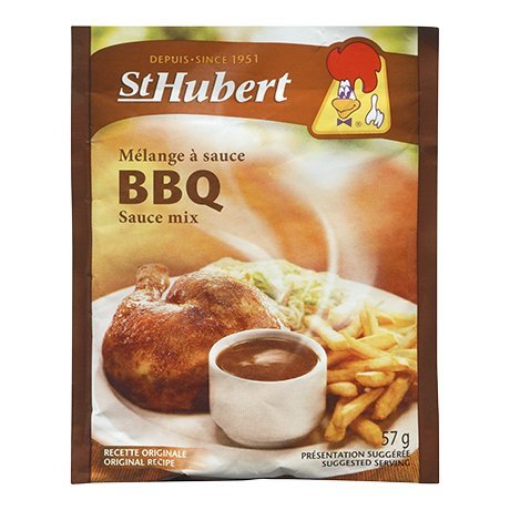 St Hubert BBQ Sauce Mix 57g 3 packs {Imported from Canada}...