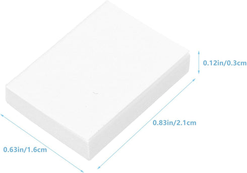 Toddmomy 20 Pcs Miniatures Blank Books, 1:12 Scale White Mini Books Dollhouse Books for Kids Mini House Accessory DIY Miniature Things Dollhouse D...