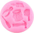 Mujiang Construction Tools Fondant Mold Hand Tools Silicone Molds For Cake Decorating Cupcake Topper Candy Sugar Chocolate Gum Paste Set Of 4...