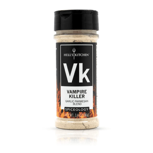 Spiceology & Hell's Kitchen - Vampire Killer - Garlic Parmesan Spice Blend - Savory All-Purpose Seasoning - 3.4 oz...