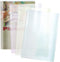 6pcs Clear Exercise Book Covers for School Books Waterproof Plastic Sleeves Multiple Colors Book Case (10.4x7.4?16K)......