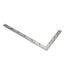L Shaped Ruler 6" x 12" Metal 90 Degree Square Ruler Right Angle Ruler for Carpenter Engineer - 300 x 150mm...