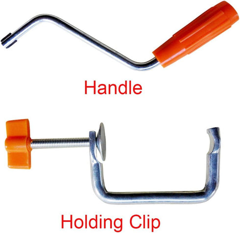 Pasta Machine Replacement Handle/Table Clamp,Pasta Machine Holder To Fix Noodle Accessories - 45x100x90mm (Holding Clip)...