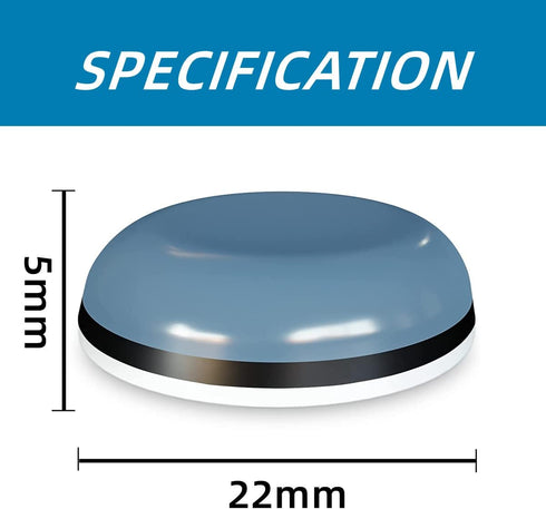 Kitchen Appliance Sliders, 12 Adhesive Magic Teflon Self Stick Slider for Most Blenders, Coffee Makers, Air Fryers, Pressure Cookers and More, DIY...