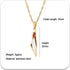 PEAS Fashion Jewelry Israel Necklace Stainless Steel Palestine Map Pendant Necklace...
