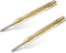 2 Pack Automatic Center Punch, Pamiso 5.1 Inch Spring Loaded Drill Punch Tool,Brass Window Spring Punch Tool, Fixed Point & Car Window Glasses Bre...