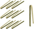 10pcs 3.9inch(10cm) Wooden Tongs Disposable Cooking Utensils Mini Bamboo Tongs Natural Toast Tongs for Cooking...