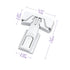 Refrigerator Fridge Freezer Door Lock for Kids and Aging Seals, Child Proof Refrigerator Latch Lock to Keep Door Closed, No Tools Required and Eas...