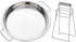 Buyer Star Stainless Steel Steaming Tray Cold Noodle Plate 9 Inch Everyday Pan Stainless Steel Big Green Egg Drip Pan Pizza Cake Baking Tray Liang...