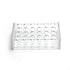 Othmro 1Pcs Test Tube Rack Holder, 14mm 24Well Centrifuge Tube Holder, Rectangular Plastic Stand Bracket Rack Test Tube Rack for Labortory Holder ...