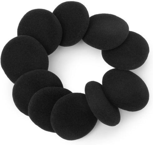 10pcs Memory Foam Earpads 40mm Headset Pad Soft Foam Speaker Foam 40mm Earbud 40mm Headset Ear Covers Replacement Ear Cushions Headphones Ear Pads...