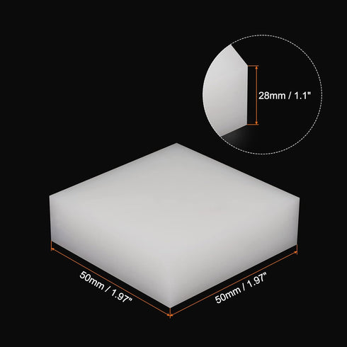 Anti Vibration Pads 2" x 2" x 1.1" Silicone Rubber Vibration Isolation Pads Damping Furniture Pads Mat Block for Washing Machine Dryer Air Conditi...