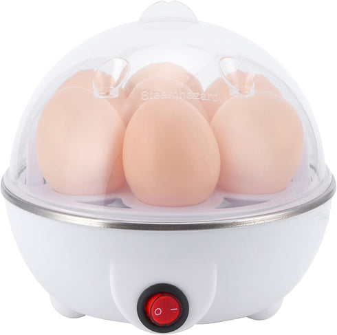 Rapid Egg Cooker, Egg Rapid Boiler Maker, Boiled Egg Cooker, Egg Steamer, Electric Eggs Boiler Multifunctional Mini Eggs Cooker Steamer Poacher fo...